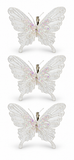 Glitter Sequin Butterfly Clips – 3 Pack