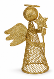 Glitter Angel Decoration – 14cm