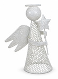 Glitter Angel Decoration – 14cm