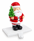 Resin Santa Christmas Stocking Holder