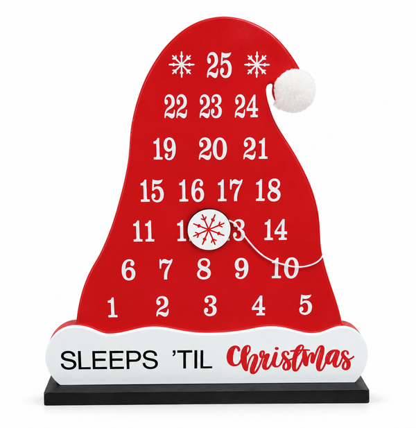 Santa Hat Magnetic Christmas Countdown
