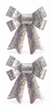 Sequin Christmas Bows â€“ 2 Pack