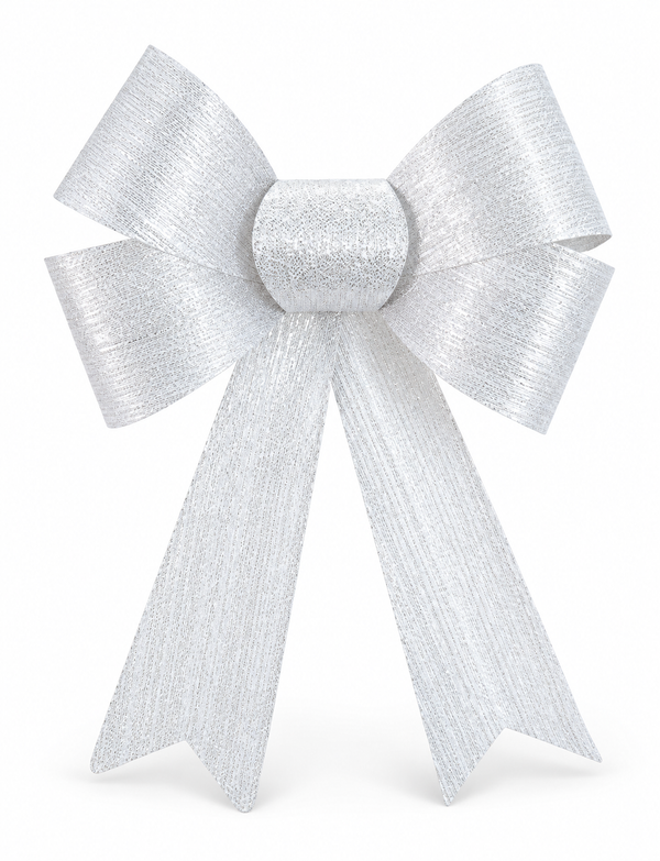 Classic Metallic Christmas Bow