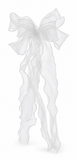 Organza Ruffled Bow