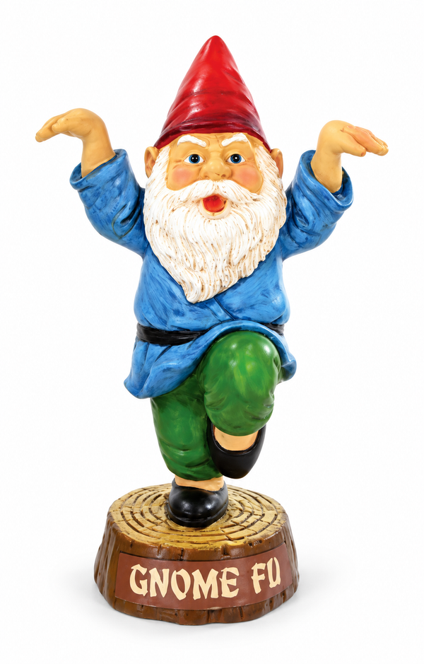 Funny Resin Gnome Collectible