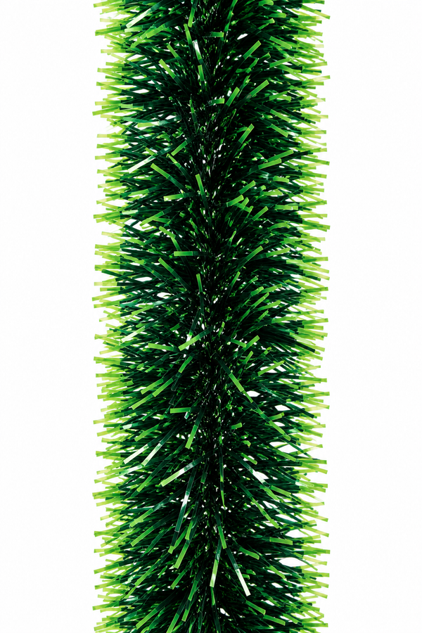 Fine-Tipped Green Tinsel – 3m