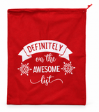 Felt Santa Sack - Definitely on the List