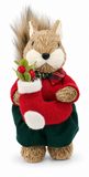 Tartan Dressed Christmas Squirrel – 22cm