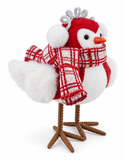 Dressed Festive Christmas Bird – 20cm