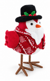 Dressed Festive Christmas Bird – 20cm