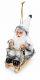 Santa on Sleigh Decoration – 13cm