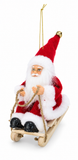 Santa on Sleigh Decoration – 13cm