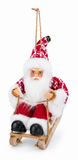 Santa on Sleigh Decoration – 13cm