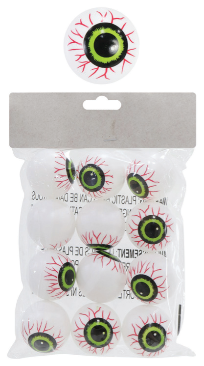 Eye Balls 12pk Assorted — XH0000058