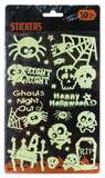 Glow in the Dark Spooktastic Stickers Assorted — XH0000062