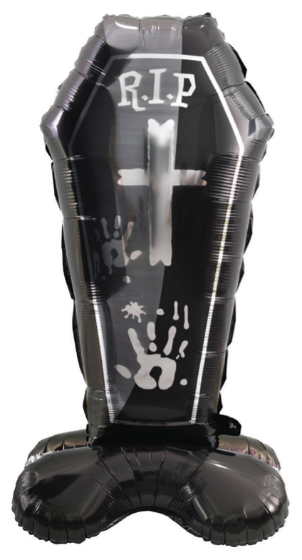 Graveyard Foil Stand-Up Balloon 1.2m Assorted — XH0000065