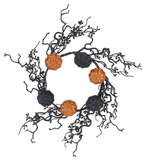 Glitter Skull Vine Wreath Assorted — XH0000079