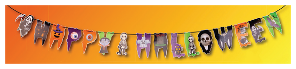 Happy Halloween Garland — XH0000115