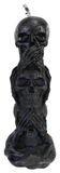 Skull Stack Candle Assorted — XH0000140
