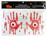 Bloody Gel Window Clings Assorted — XH0000142