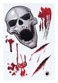 Bloody Stickers Assorted — XH0000147