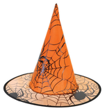 Witch Hat With Web And Spiders Assorted — XH0000250