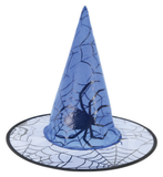 Witch Hat With Web And Spiders Assorted — XH0000250