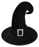 Witch Hat With Coloured Buckle Assorted — XH0000253