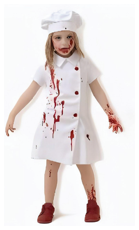 Costume Bloody Chef Kids — XH0000300