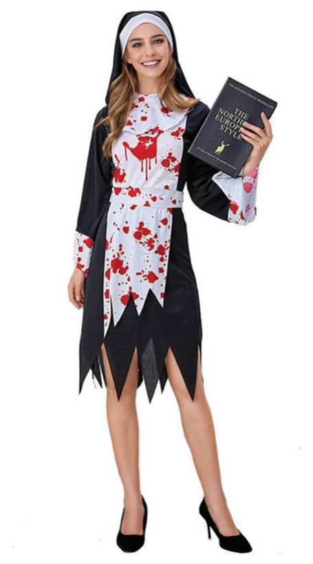 Costume Bloody Nun Adults — XH0000301