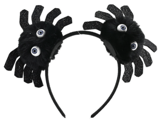 Spider And Bat Headband Assorted — XH0000428