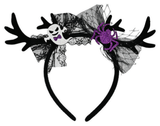 Halloween Bow Headband Assorted — XH0000432