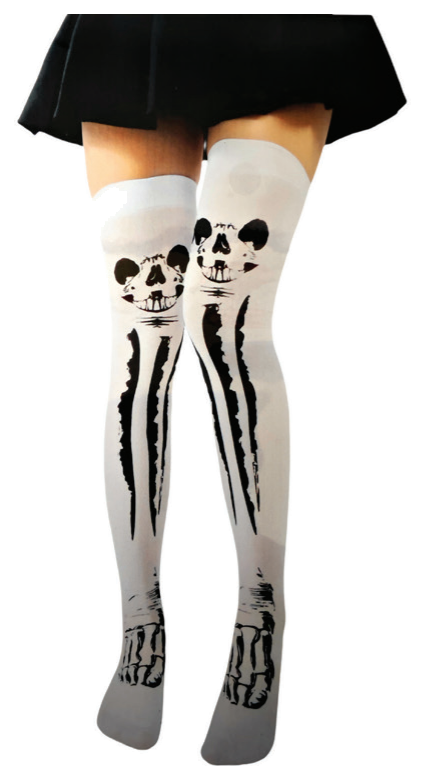 Printed Stockings Adults Assorted — XH0000462