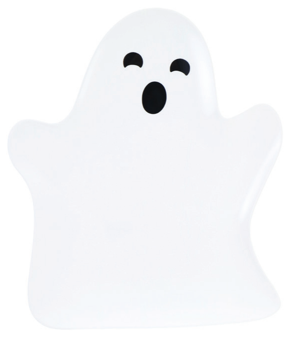 Ghost White Figural Platter — XH0000549