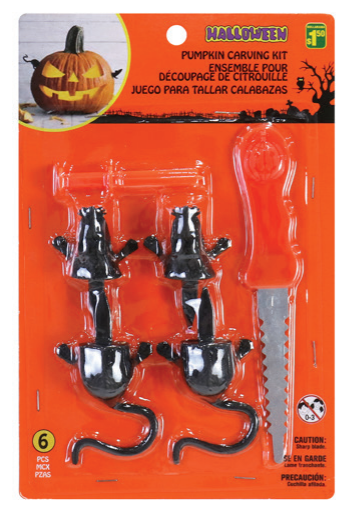 Pumpkin Carving Kit Assorted — XH0000553