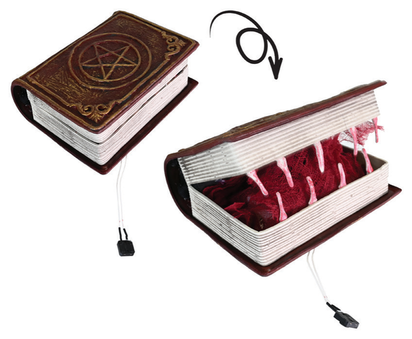 Animated Book With Sharp Teeth Battery Operated — XH0000656