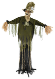 Animated Standing Scarecrow Battery Operated 1.7m Assorted — XH0000682