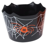 Trick Or Treat Candy Bucket Spider 20cm Assorted — XH1148