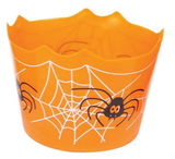 Trick Or Treat Candy Bucket Spider 20cm Assorted — XH1148