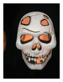 LED Flashing Skull & Pumpkin Lights Battery Operated Assorted — XH5096