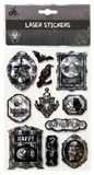 Eerie Laser Stickers Assorted — XH5538