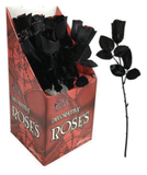 Black & White Rose 44cm — XH5582