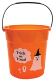 Trick Or Treat Bucket 15cm Assorted — XH6522