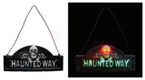 Light Up Hanging Plaque 36cm — XH6703