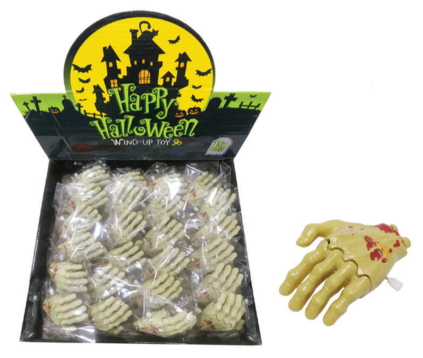 Halloween Zombie Wind Up Hand — XH6826