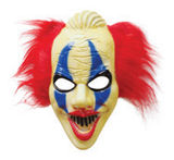 Horror Clown Mask With Wig — XH6872