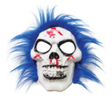 Horror Clown Mask With Wig — XH6872