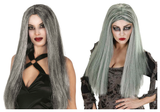 Witch Grey Long Wig Adult — XH6908