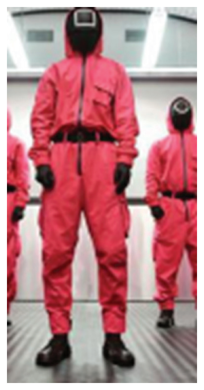 Costume Asotv Red Guard Tracksuit — XH7520