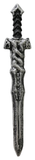 Sword With Damned Blade 56cm Assorted — XH7616
